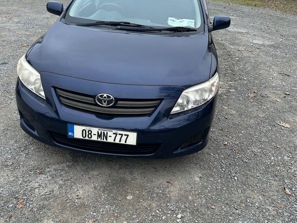 Toyota Corolla Saloon, Petrol, 2008, Blue