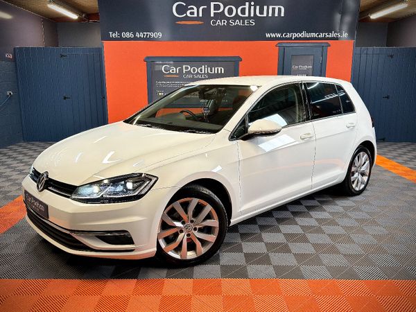 Volkswagen Golf Hatchback, Petrol, 2017, White