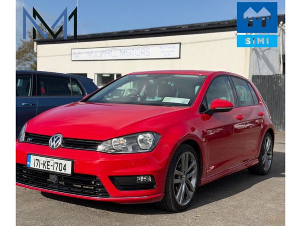 Volkswagen Golf Hatchback, Petrol, 2017, Red