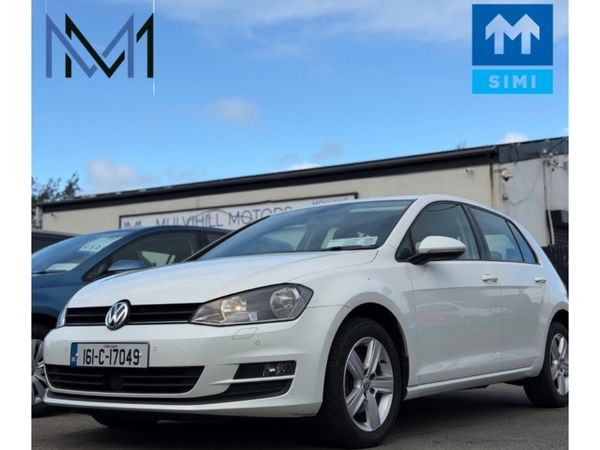 Volkswagen Golf Hatchback, Petrol, 2016, White