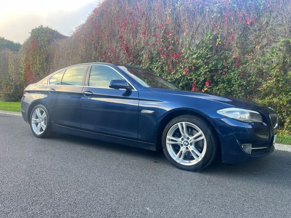 BMW 5-Series Saloon, Diesel, 2012, Blue