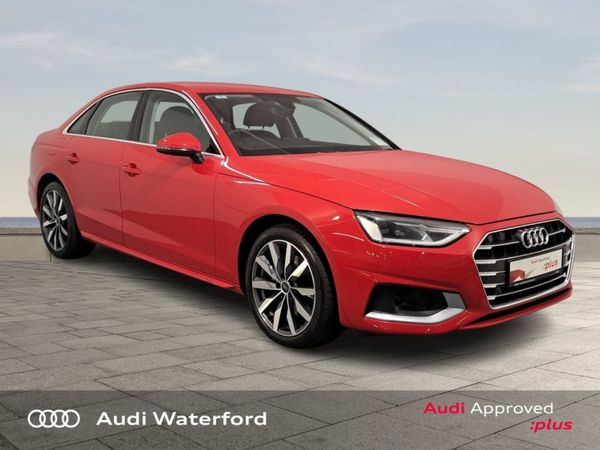 Audi A4 Saloon, Diesel, 2024, Red