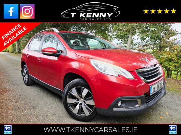 Peugeot 2008 Estate, Diesel, 2016, Red