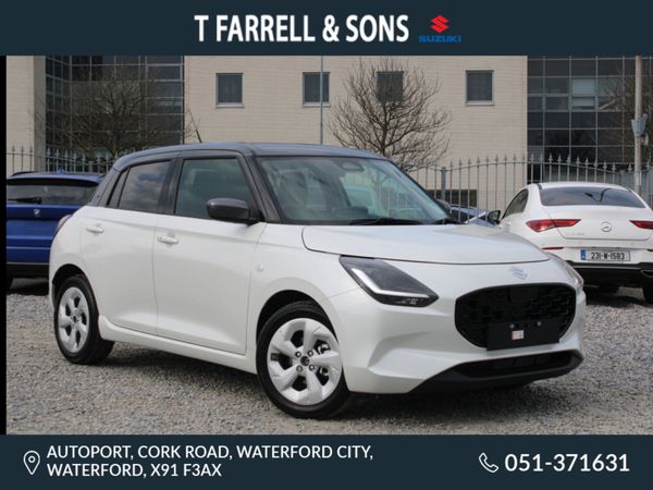 Suzuki Swift Hatchback, Petrol Hybrid, 2026, White