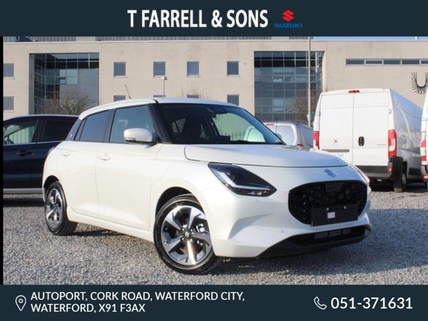 Suzuki Swift Hatchback, Petrol Hybrid, 2026, White