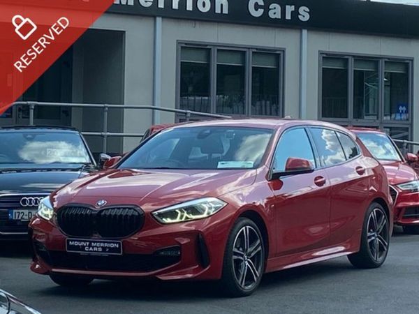 BMW 1-Series Hatchback, Diesel, 2021, Red