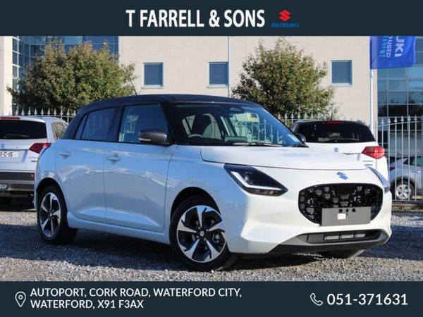 Suzuki Swift Hatchback, Petrol Hybrid, 2026, White