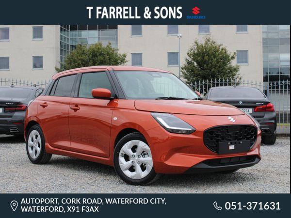 Suzuki Swift Hatchback, Petrol Hybrid, 2026, Orange