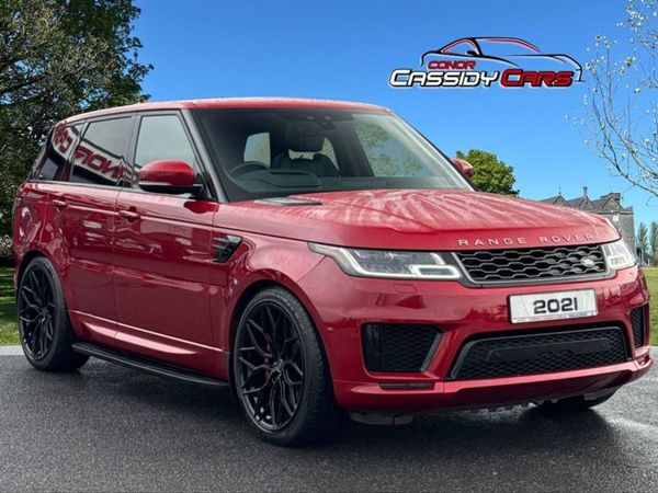 Land Rover Range Rover Sport Estate, Hybrid, 2021, Red