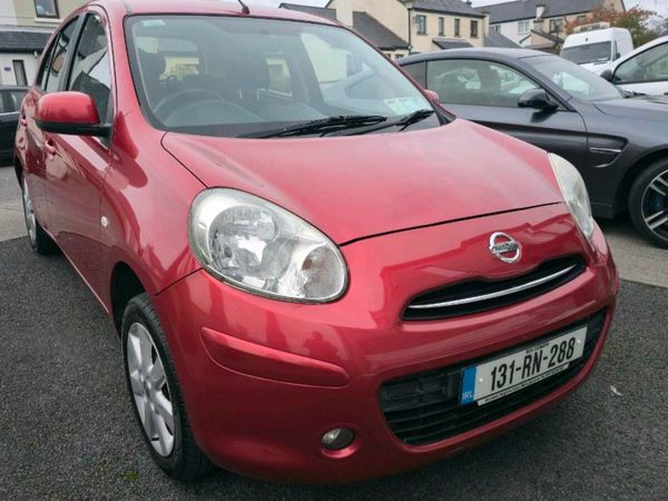 Nissan Micra Hatchback, Petrol, 2013, Red