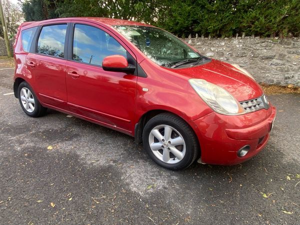 Nissan Note MPV, Petrol, 2008, Red
