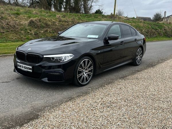 BMW 5-Series Saloon, Diesel, 2020, Black