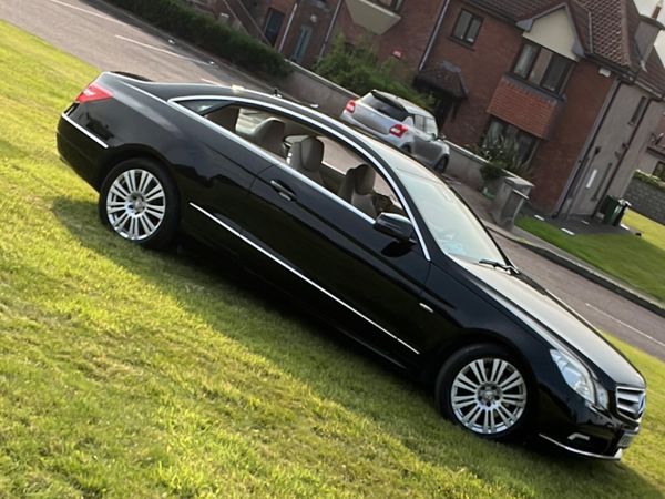 Mercedes-Benz E-Class Coupe, Diesel, 2010, Black