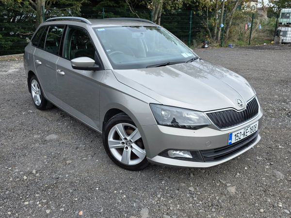 Skoda Fabia Estate, Petrol, 2015, Beige