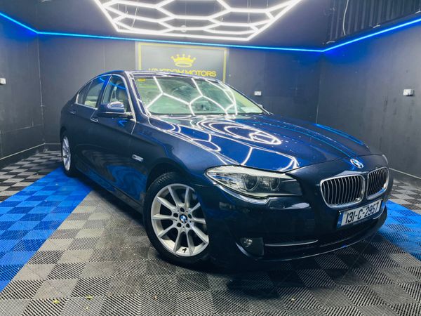 BMW 5-Series Saloon, Diesel, 2013, Blue