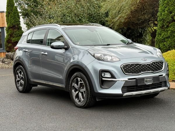 Kia Sportage SUV, Diesel Hybrid, 2021, Grey