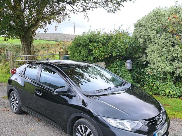 Honda Civic Hatchback, Diesel, 2014, Black