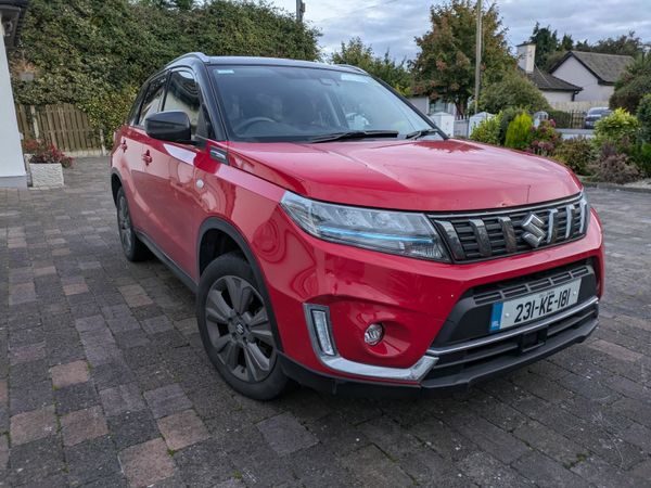 Suzuki Vitara SUV, Petrol Hybrid, 2023, Red