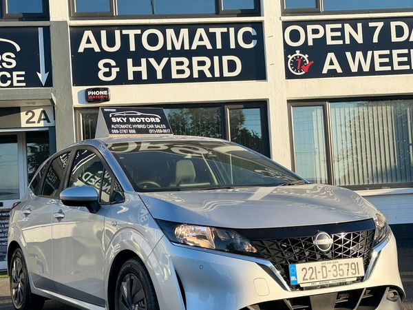 Nissan Note MPV, Petrol Hybrid, 2022, Silver