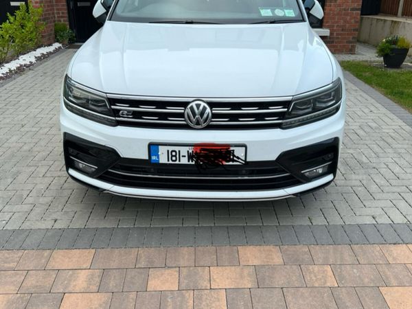Volkswagen Tiguan SUV, Diesel, 2018, White