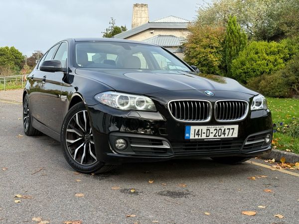 BMW 5-Series Saloon, Diesel, 2014, Black