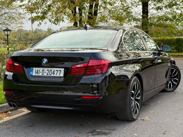 BMW 5-Series Saloon, Diesel, 2014, Black