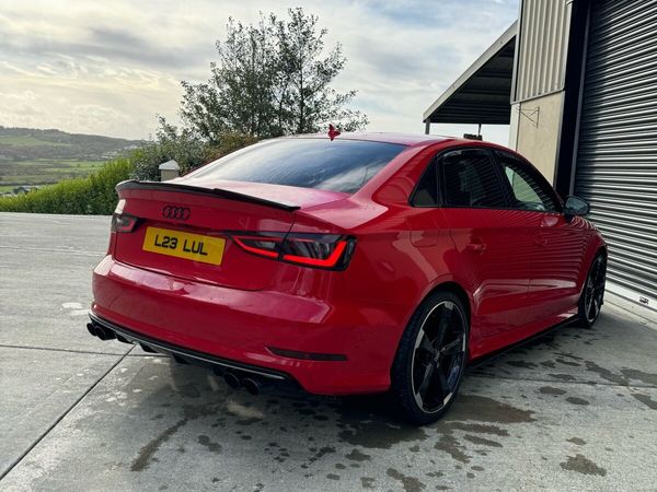 Audi A3 Saloon, Petrol, 2014, Red