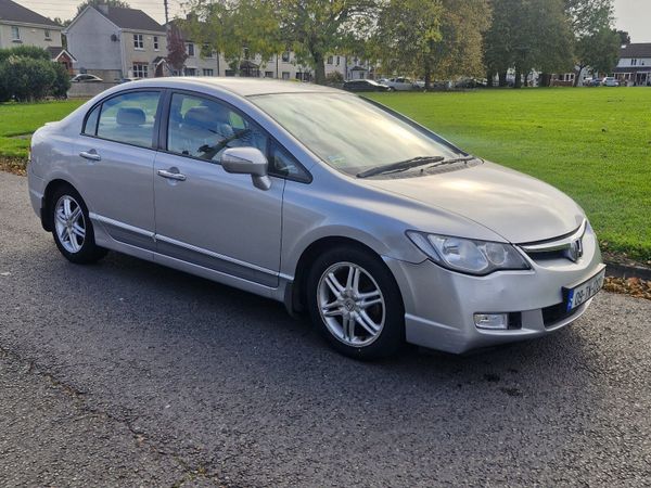 Honda Civic Saloon, Petrol Hybrid, 2009, Silver