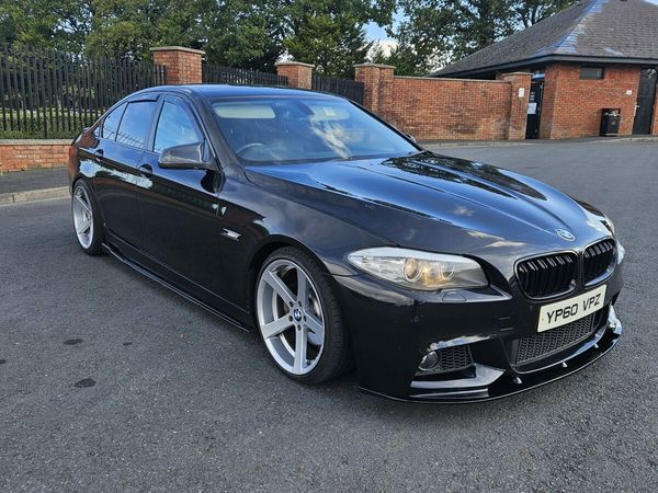 BMW 5-Series Saloon, Diesel, 2011, Black