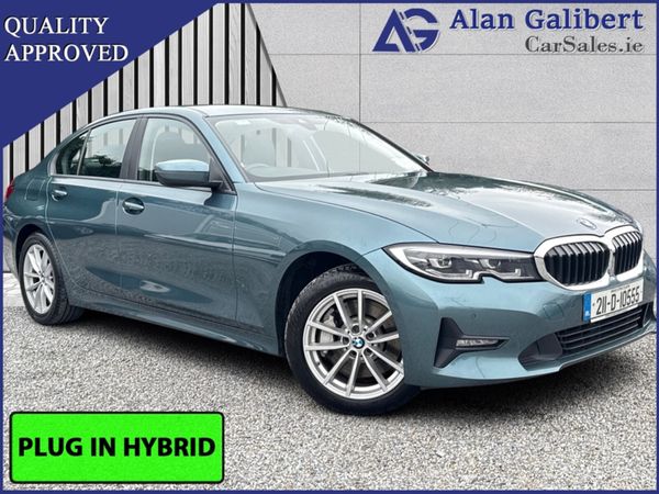 BMW 3-Series Saloon, Petrol Plug-in Hybrid, 2021, Blue