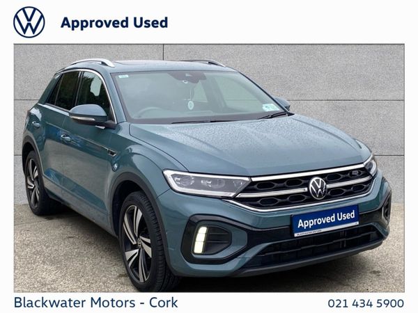 Volkswagen T-Roc Hatchback, Petrol, 2022, Blue