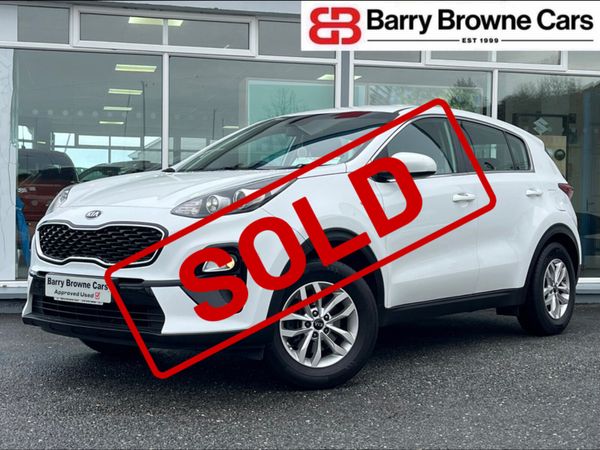 Kia Sportage Estate, Diesel, 2019, White