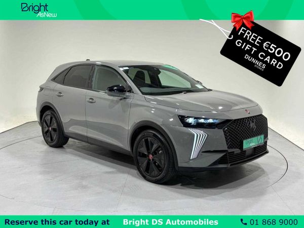 DS Automobiles DS 7 MPV, Petrol Plug-in Hybrid, 2023, Grey