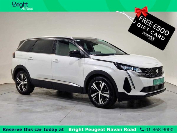 Peugeot 5008 MPV, Petrol Hybrid, 2024, White