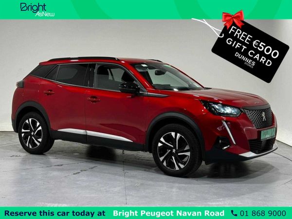 Peugeot 2008 MPV, Petrol, 2022, Red