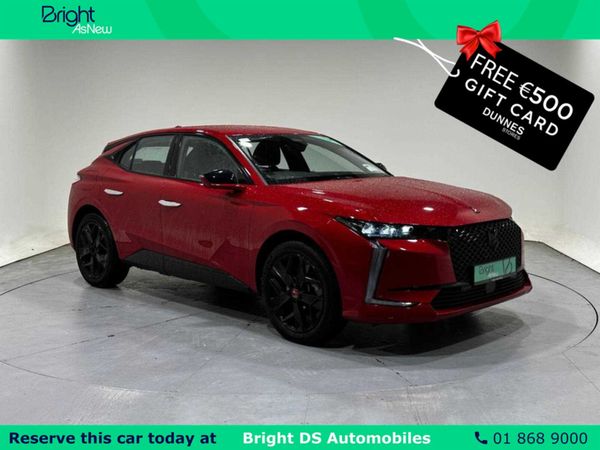DS Automobiles DS 4 Estate, Petrol Plug-in Hybrid, 2024, Red