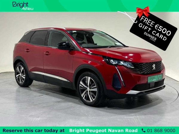 Peugeot 3008 MPV, Petrol, 2022, Red