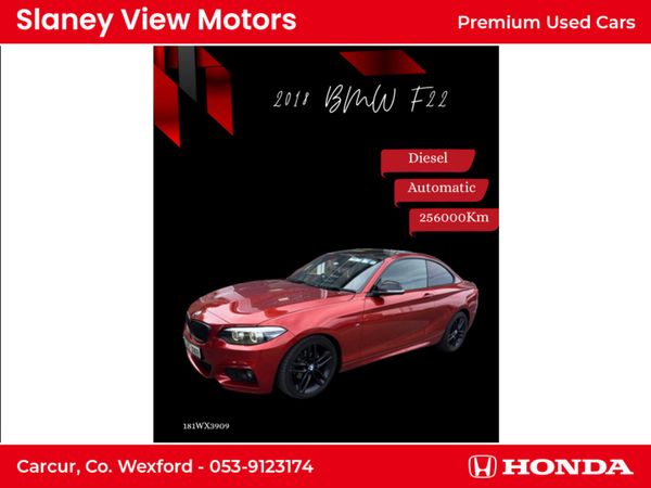 BMW 2-Series Coupe, Diesel, 2018, Orange