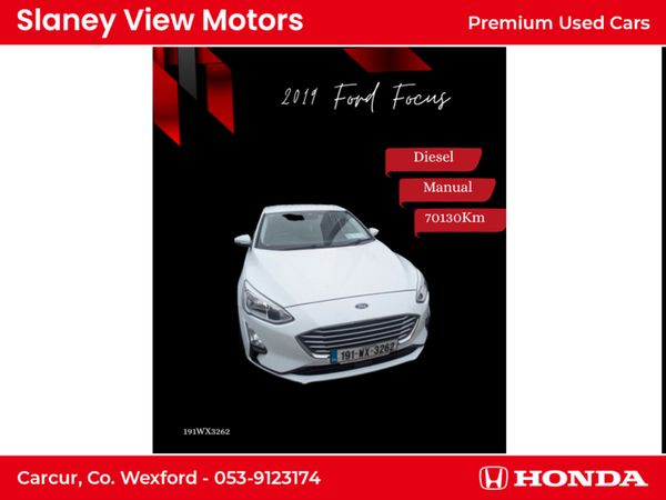 Ford Focus Hatchback, Petrol, 2019, White