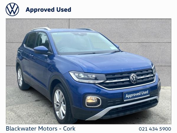 Volkswagen T-Cross SUV, Petrol, 2021, Blue