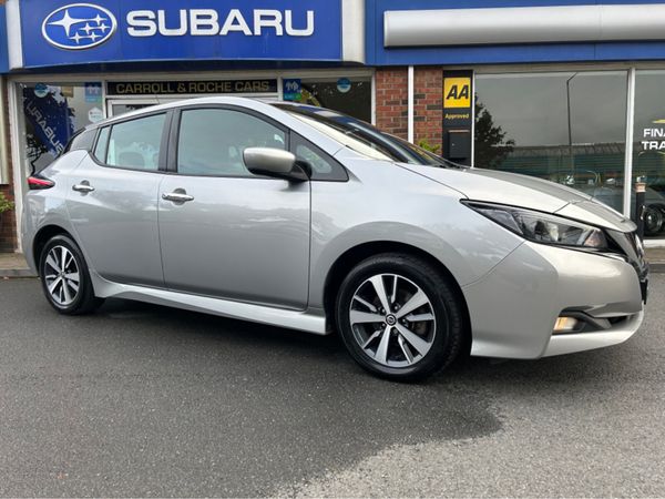 Nissan Leaf Hatchback, Electric, 2021, Silver