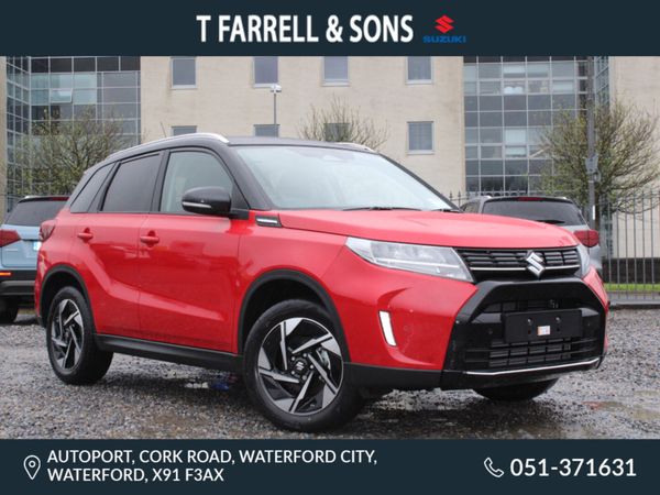Suzuki Vitara SUV, Petrol Hybrid, 2026, Red