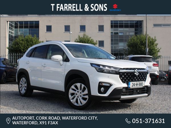 Suzuki SX4 S-Cross Hatchback, Petrol Hybrid, 2024, White