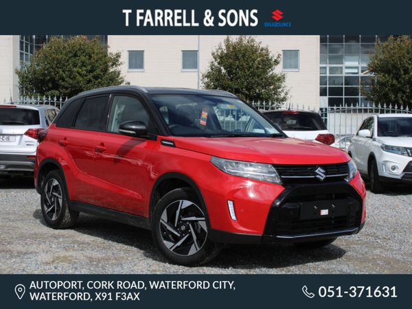 Suzuki Vitara SUV, Petrol Hybrid, 2026, Red