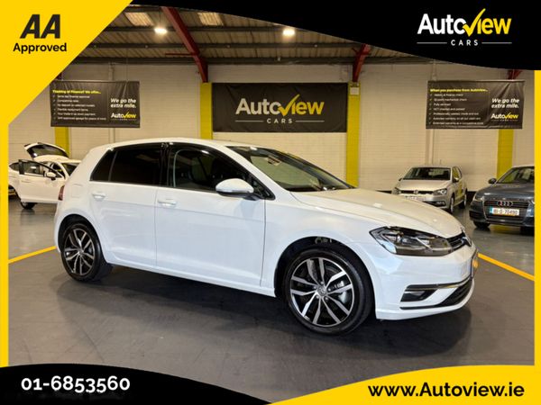 Volkswagen Golf Hatchback, Petrol, 2019, White