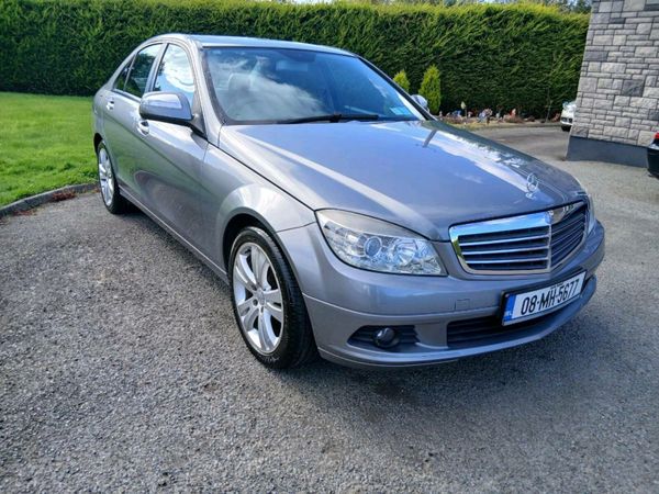 Mercedes-Benz C-Class Saloon, Petrol, 2008, Silver