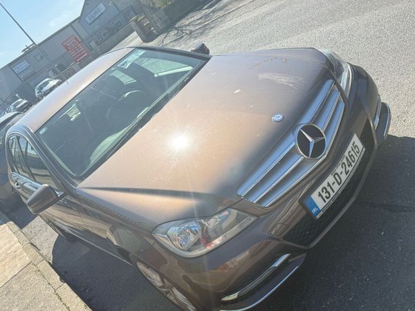 Mercedes-Benz C-Class Saloon, Diesel, 2013, Brown