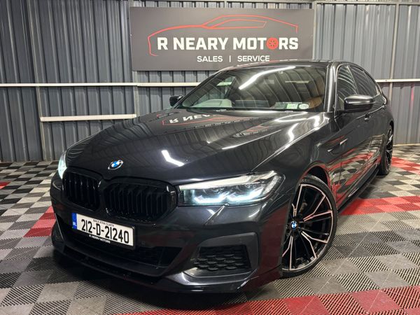 BMW 5-Series Saloon, Diesel, 2021, Black