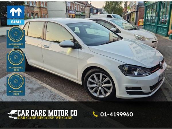 Volkswagen Golf Hatchback, Diesel, 2017, White