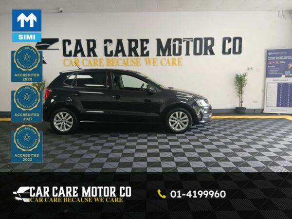 Volkswagen Polo Hatchback, Petrol, 2016, Black